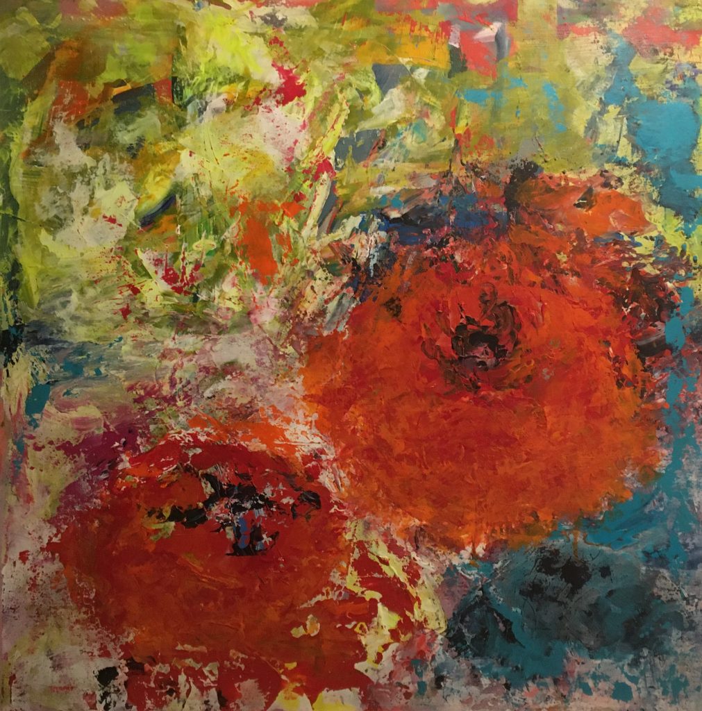 Flower Power (80x80cm)