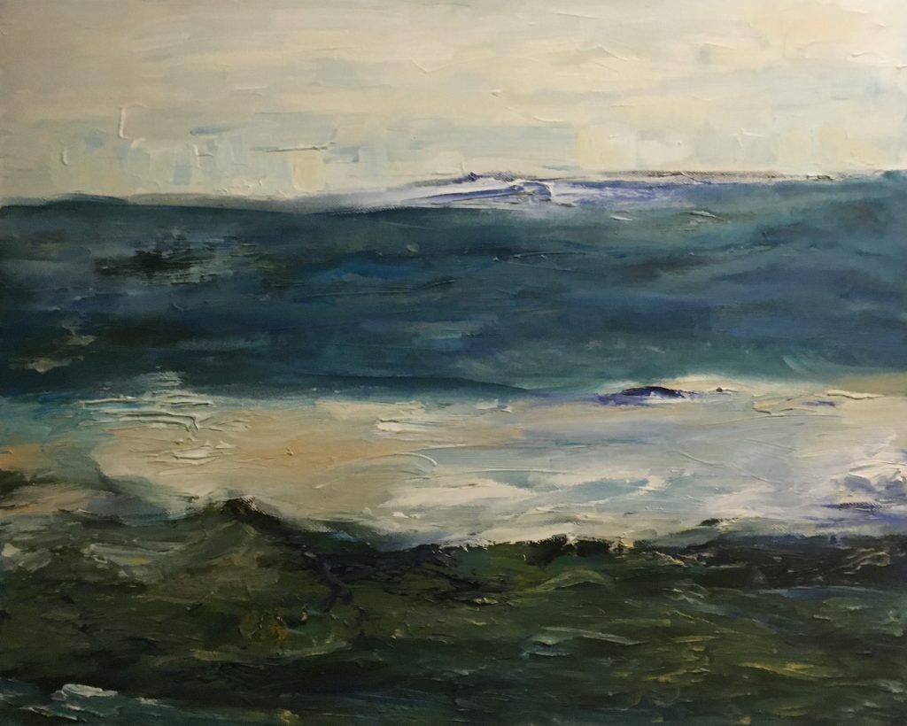 by the sea Öl (40x50cm)